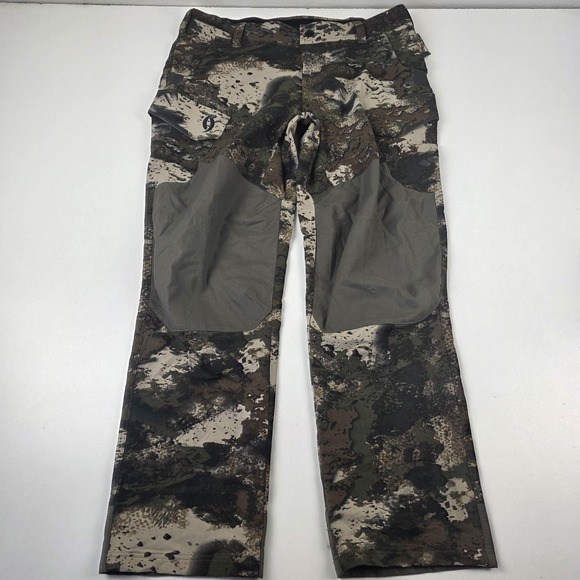 Cabelas Instinct Pants Mens 40 Camo Stalking Hunting Nylon Stretch Outdoor